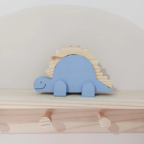 Adorno Dinossauro Madeira