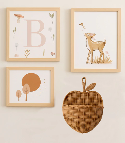 Kit Decoração Infantil Bosque Boho - comprar online