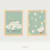 Duo Quadro Infantil Patinha Ganso Margaridas - Quadrinhos da Paula | Loja de Quadros Infantis e Decoração