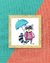 Quadro Infantil Guaxinim Guarda-chuva - comprar online