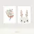 Duo Quadros Coelho e Flor Florescer - loja online