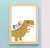 Quadro Infantil Dino, Roar!