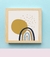 Quadro Infantil Pôr do Sol Arco-íris - comprar online