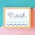 Quadro Infantil Nome Ondas do Mar