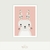 Quadro Infantil Coelhinho Florescer - comprar online