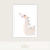 Quadro Infantil Dinossauro Menina, Dina Florescer - comprar online