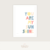 Quadro Frase You are my sunshine - colors - comprar online