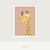 Quadro Infantil Girafa Margarida