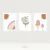 Trio Quadros Boho - Florescer e Poente - comprar online