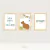 Trio Quadro Infantil Capivara