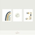 Trio Quadro Infantil Born To Be Great