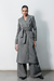 Trench Coat Romana Cinza