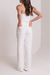 Calça Pantalona Agnes Off White - comprar online