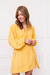 Vestido Curto Beta Amarelo - loja online