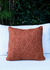 Almofada Tricot Luxo Cobre Quadrada - comprar online