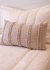 Almofada em Tricot Mousse Offwhite Tranças Retangular