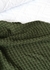Manta em Tricot Tramado Verde Musgo - Cazachic | Almofadas Exclusivas