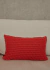Almofada em Tricot Coral Entrelace Retangular