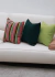 Almofada Linho Tramado Verde Floresta Quadrada - comprar online