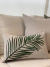 Almofada Eva - Folhas Verde Retangular - comprar online