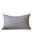 Almofada Bordada Azul Claro e Offwhite Retangular - comprar online