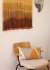 Almofada Boho em Linho Offwhite Bordado Caramelo Retangular na internet