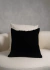 almofada de tricot preto 