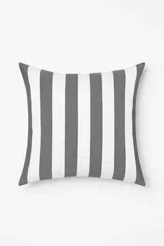 almofada listras preta impermeavel