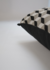 Almofada em Tricot 3D Preto e Cinza Retangular na internet