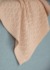 Manta Tricot Entrelace Rosé na internet