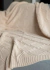 Manta Tricot Luxo Offwhite