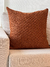 Almofada em Tricot Tramado Cobre Quadrada - comprar online