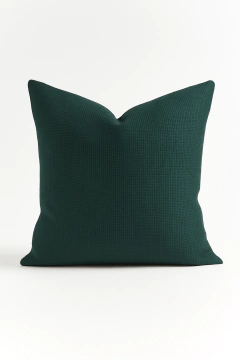 almofada em linho verde 