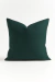 almofada em linho verde 
