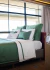 Fronha Avulsa Casual 400 Fios - Cor: Branco com Detalhe Verde - loja online