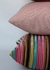 Kit 3 Almofadas Listras Collors - Rosé e Lilás - comprar online