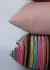 Kit 3 Almofadas Listras Collors - Rosé e Lilás - comprar online