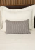 Almofada de Tricot Cinza Claro Retangular