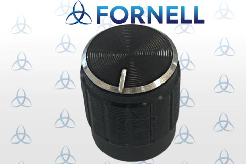 Knob De Alumínio A15x17mm Preto - comprar online