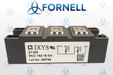 Módulo Tiristor MCC162-16IO1 1600V 162A