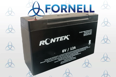 Bateria Selada VRLA 6V 12Ah RT6V12 Rontek