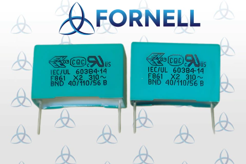 Capacitor Poliéster 1uF 310V X2 MKP F861DJ105M310R