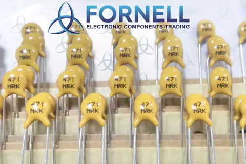 Capacitor Cerâmico 470pF 500V 20% - comprar online