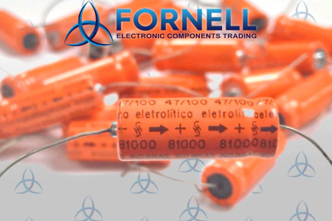 Capacitor Eletrolítico Axial 47uf 100V 10x25mm