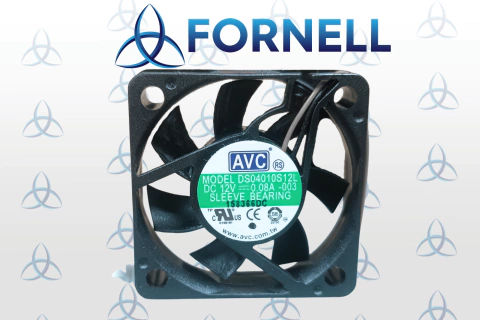 Micro Ventilador Cooler 40x40x10mm 12V AVC DS04010S12L