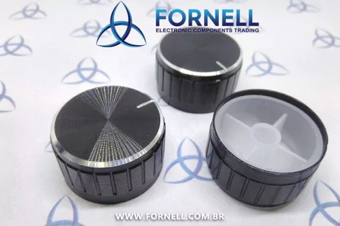 Knob De Alumínio A30x17