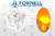 LED Piranha 3mm Amarelo 2-2.2V