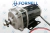 Motor alto torque de 24V e 500W para mini carro elétrico, com detalhes em metal e fios elétricos visíveis.