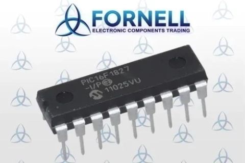 Circuito Integrado PIC16F1827-I/P DIP-18