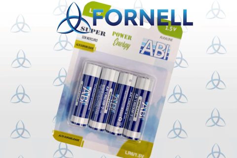 Pilhas AA (Pequena) 4unidades 1,5V - comprar online